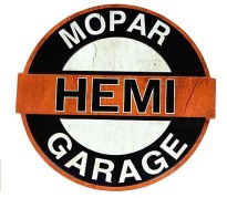 Mopar Hemi Garage rund